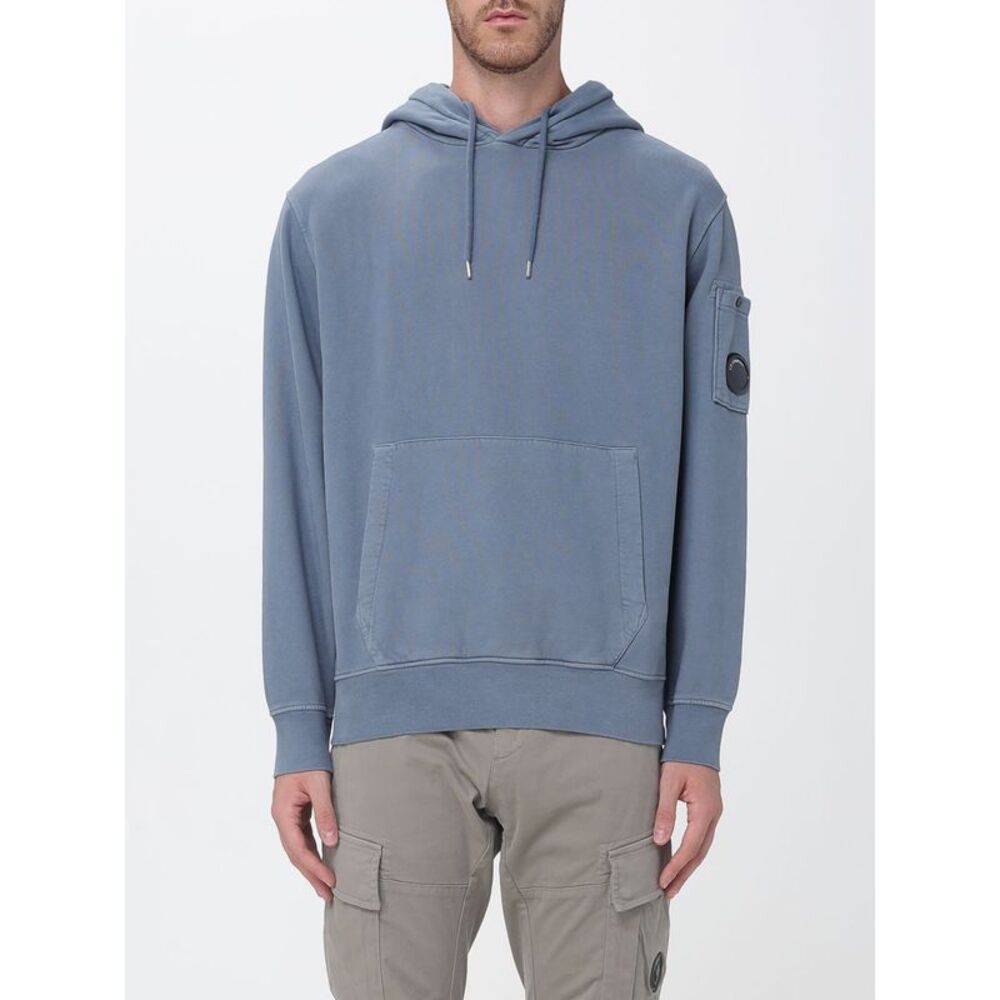 C.P. Company Men C.P. Company Cotton Hoodie With Kangaroo Pocket And Logo